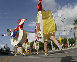 Chicken Fest Key West 2004 photo - Duval Street, Key West